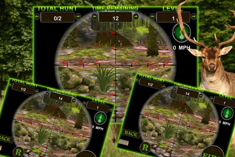 Wild Safari White Tail Deer Hunting Reloaded Pro - Sniping Challenge screenshot 2