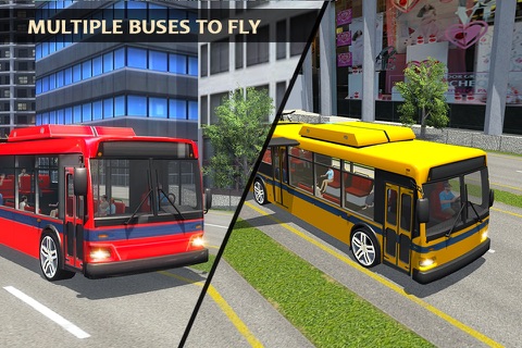 City Bus High Flying Simulator - náhled