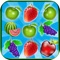 The game link fruit bar very cute, this fruit game is a puzzle game line match, should play very interesting