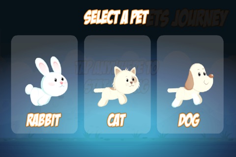 Virtual Mini Whistle Pet Dog Cat Rabbit Animal Journey Story To Food Shop screenshot 2