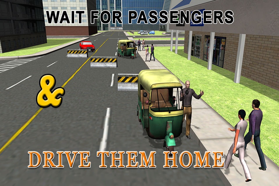 Tuk Tuk Simulator – Extreme driving & parking simulator game screenshot 4