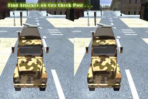 VR Drive Army Truck Check Post screenshot 3