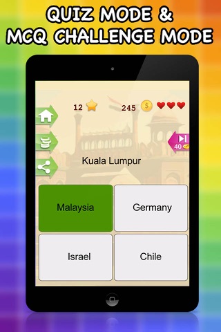 All Countries Capital - City Quiz Trivia Game screenshot 2