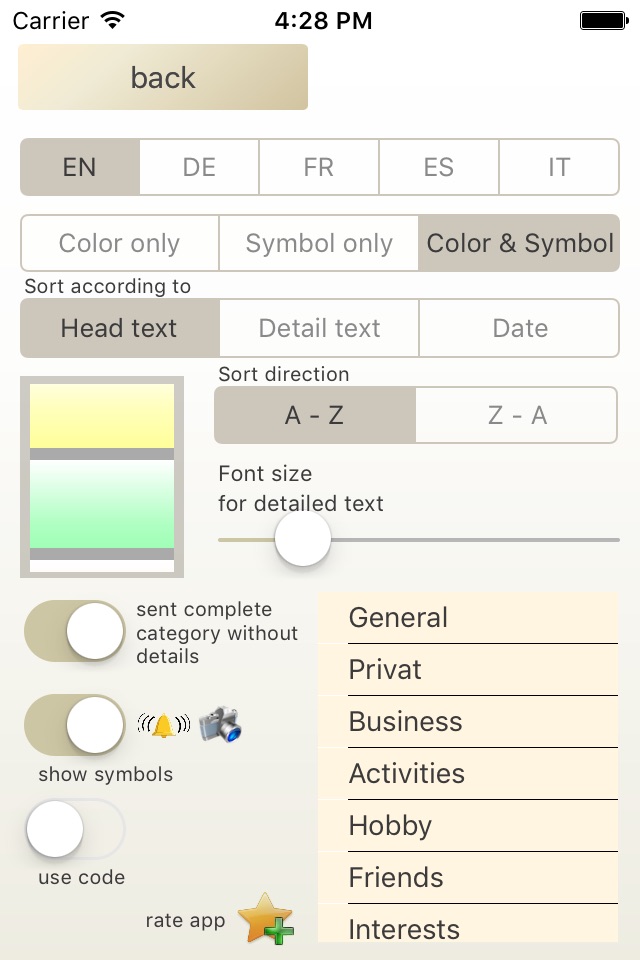 E&Q Notes screenshot 4