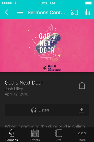 FUSE College Ministry screenshot 2