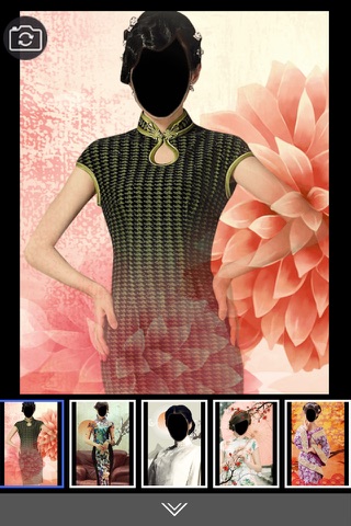 Chinese Dress Montage -Latest and new photo montage with own photo or camera screenshot 2