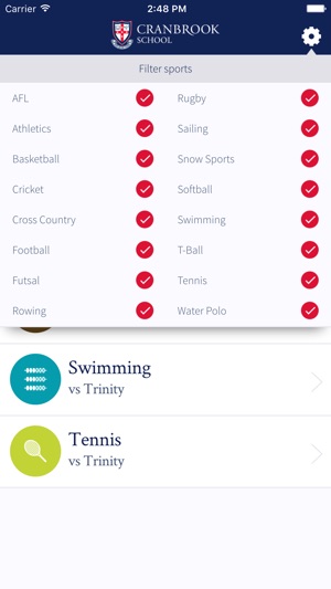 Cranbrook Sports Companion(圖2)-速報App