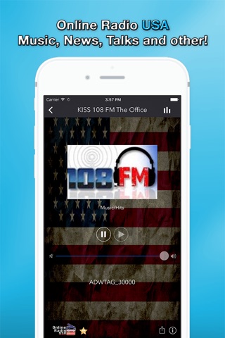 Online Radio USA PRO - The best American stations & Music Talks News are there! screenshot 3