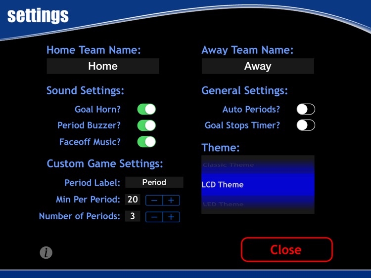 JD Hockey Scoreboard Free