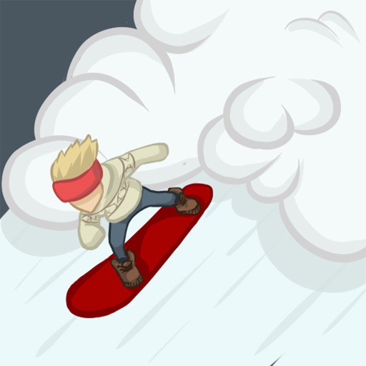 Avalanching: snowboard slalom endless runner! iOS App