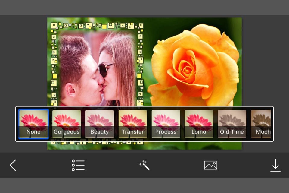 Rose Flower Photo Frame - Amazing Picture Frames & Photo Editor screenshot 3