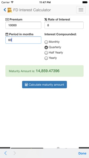 Bank Interest Calculator(圖2)-速報App