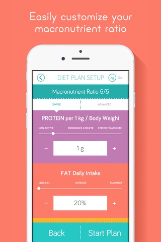 Wiseplate Lite - Nutrition Coach screenshot 3