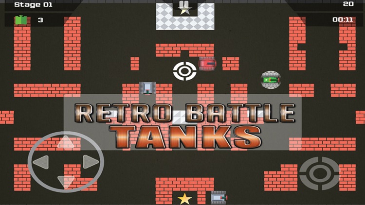 Retro Battle Tanks screenshot-0