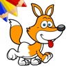 Funny Animals - Coloring Book for Little Boys, Little Girls and Kids - Free Game