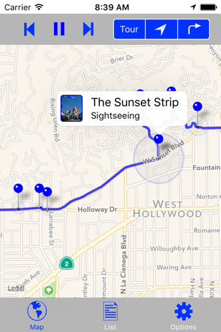 Hollywood & Beverly Hills GPS Audio Tour screenshot 4