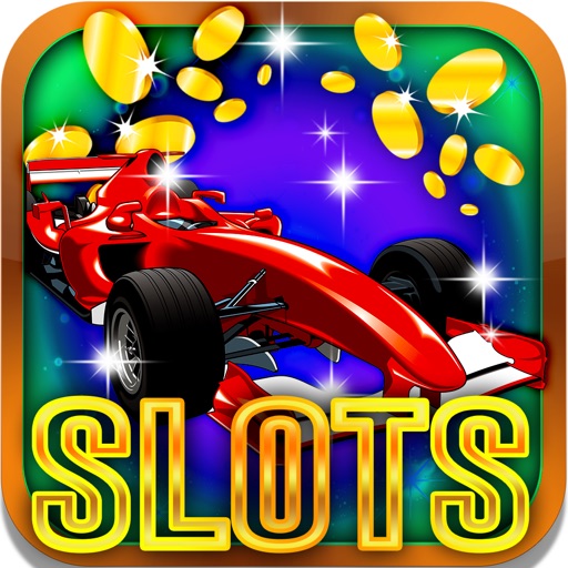 Super Racing Slots: Be the digital drifting master and earn the grand gambling title Icon