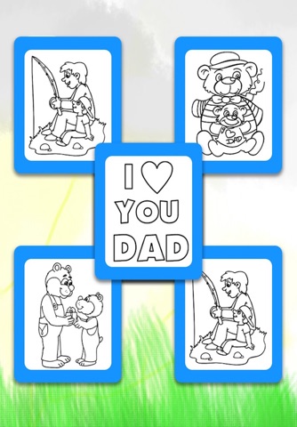 Father's Day Coloring Book - For Toddlers screenshot 3