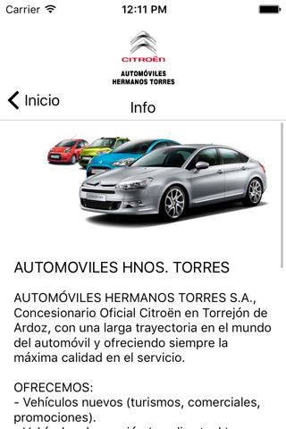 AUTOMOVILES HNOS. TORRES screenshot 2