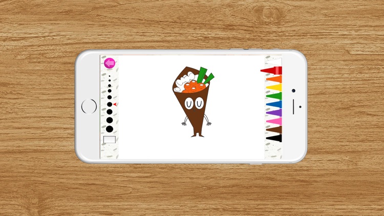 Coloring books (sushi) : Coloring Pages & Learning Games For Kids Free!