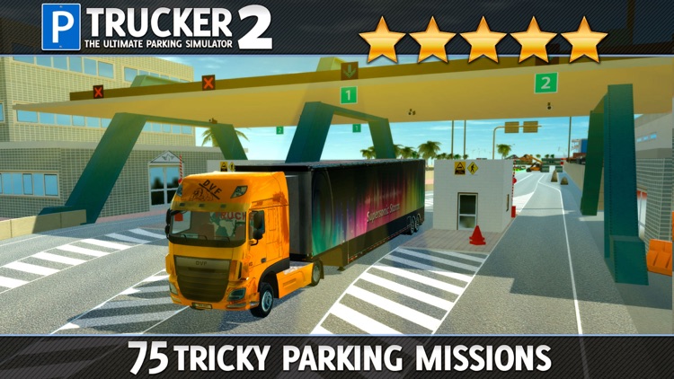 Trucker Parking Simulator 2 a Real Monster Truck & Lorry Driving Test screenshot-4