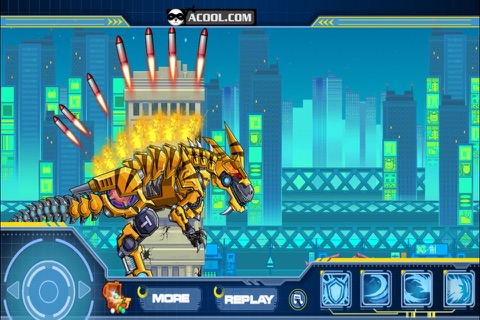 Toy Robot War:Robot I-Rex screenshot 2