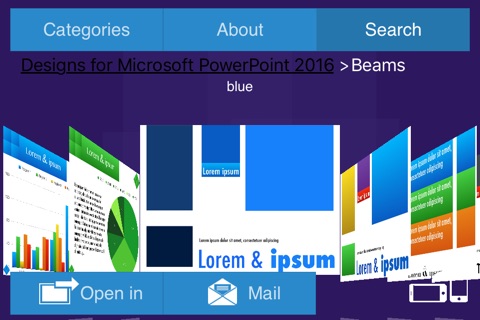 Design Templates PowerPoint® screenshot 3