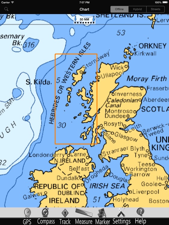 Hebrides Nautical Charts Pro screenshot-4