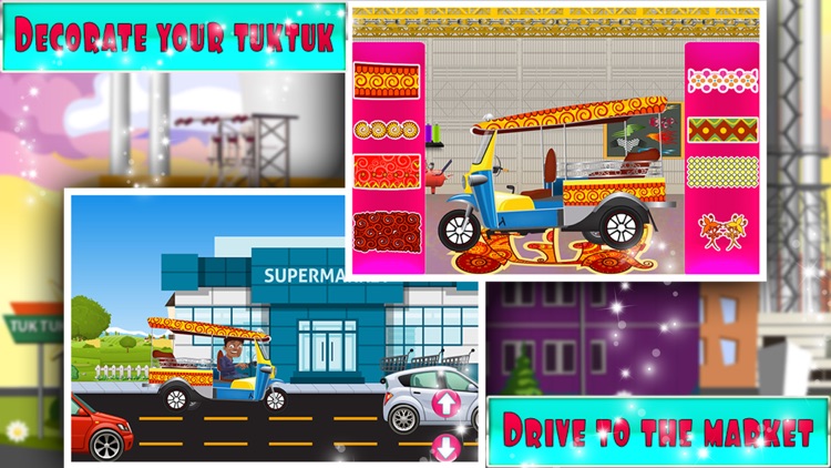 Tuk tuk Factory – Auto rickshaw maker & builder game for kids screenshot-3