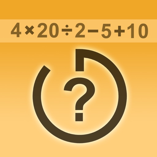 Quick Calculation Quiz - Math Game and Brain Teaser to Train Calculating Skills Icon