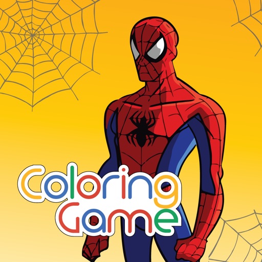 Coloring Book Spider Edition FreePlay icon