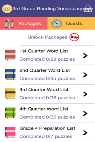 3rd Grade Reading Vocabulary screenshot 2