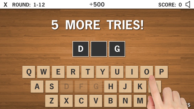 1 Word 6 Tries - Best Free Animal Guessing Word Search Game