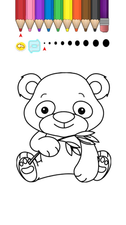 Kids Coloring Book - Cute Cartoon Yui