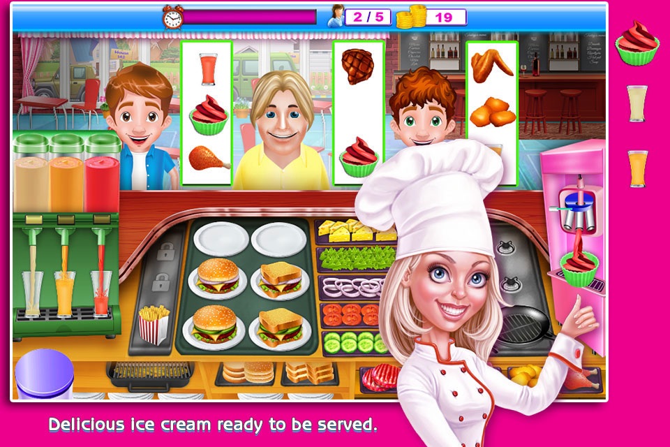 Fast Food Fever Chef Cooking Story - Maker & Restaurant Shop Girls Games screenshot 4