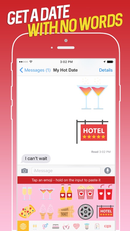 DATEJI - Sexy Emoji Keyboard For Adult Dating