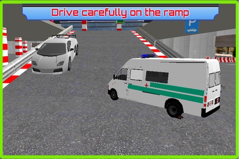 Multi-Storey Ambulance Parking - Emergency Hospital Rescue Driving Simulator screenshot 2