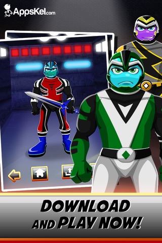 Power Mutant Battle Ninja Dress Up – Junior Samurai Games for Free screenshot 4