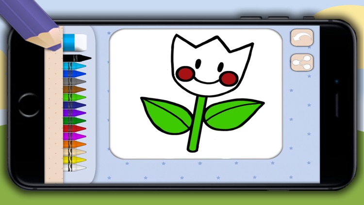 Coloring book for kids - pictures and drawings to paint with girls & boys color games
