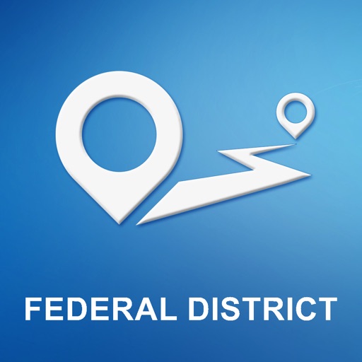 Federal District, Brazil Offline GPS icon