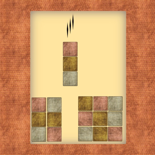 SHUFFLED CUBE STICKS - A cute columns game Free Icon
