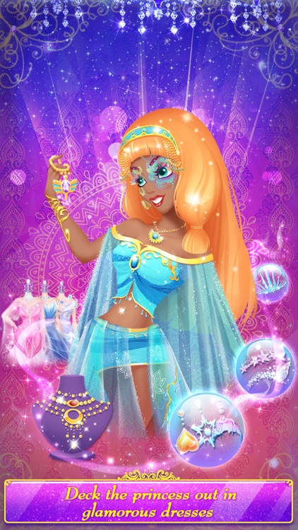 Princess Face Paint - Girls Makeup, Dressup and Makeover Games screenshot-3