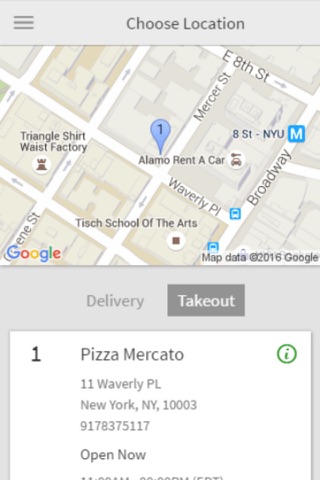 Pizza Mercato Ordering screenshot 2