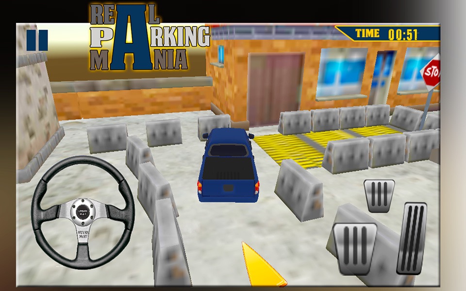 Real Car Parking Simulator-Driving School Test 3D screenshot 4