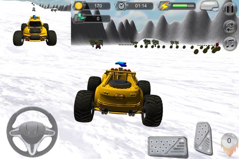 Mad Heavy Monster Racing Truck Demolition screenshot 3