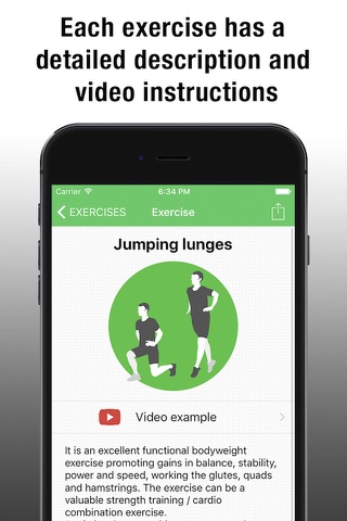 Lunges - workout for leg screenshot 3