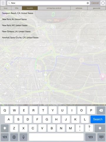 Screenshot #6 pour conduite Route Finder