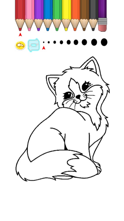 Kids Coloring Book - Princess And Cute Animal 1