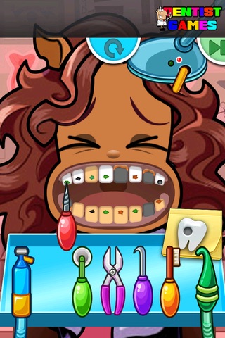 High Girl Doctor Dentist Games Kids Free screenshot 2