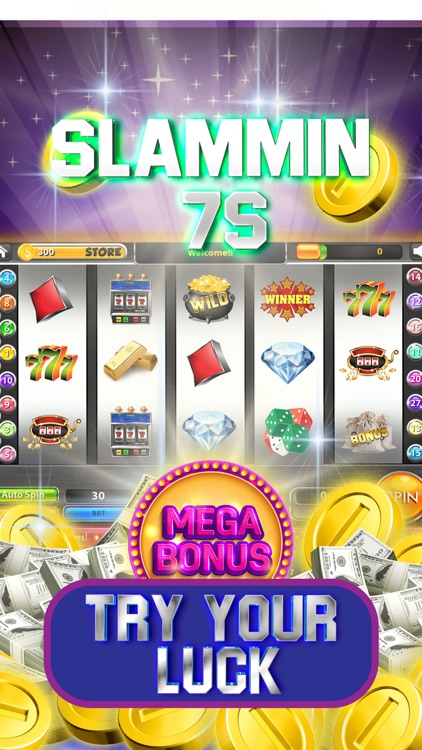 Slammin 7's SLOTS Machines – Casino Free VIP Slot Tournament Deluxe! Fantasy of Jackpot